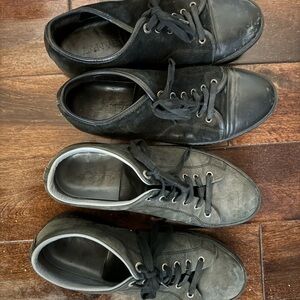 Two pairs of men’s lanvin sneakers used size 8 (41)